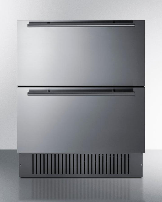 SUMMIT SPR275OS2D Summit 27"" Wide 2-drawer All-refrigerator