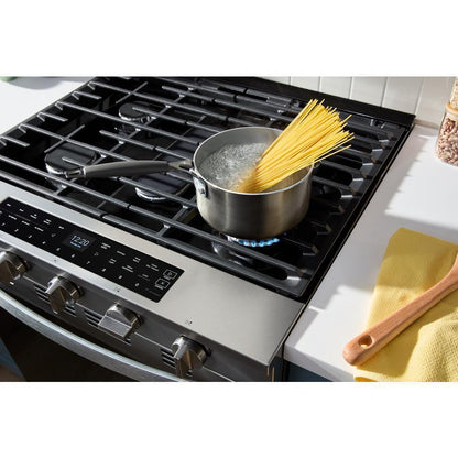 WHIRLPOOL WSGS7530RZ 30-inch Smart Slide In Gas Range With Air Cooking Technology, No PR...