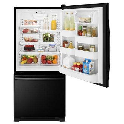 AMANA ABB1924BRB 18.5 Cu. Ft. Energy Star Qualified Bottom-freezer Refrigerator -...