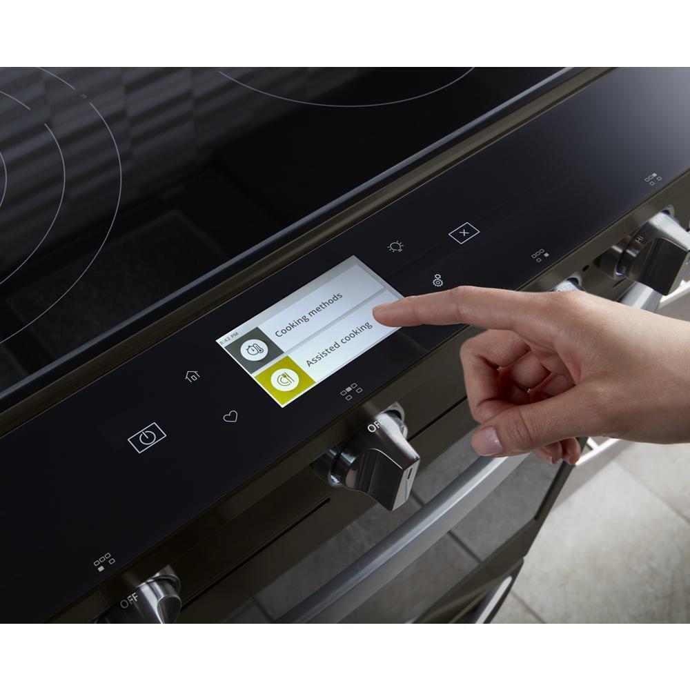 WHIRLPOOL WEE750H0HV Whirlpool 30-inch,6.4 Cu Ft, Electric Slide-in Range With 5 ELEMENT...