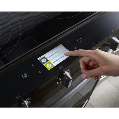WHIRLPOOL WEE750H0HV Whirlpool 30-inch,6.4 Cu Ft, Electric Slide-in Range With 5 ELEMENT...