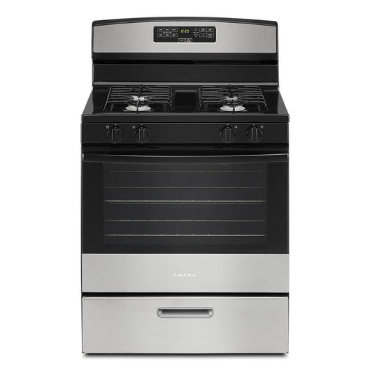 AMANA AGR6303MMS Amana 30-inch Gas Range With Bake Assist Temps