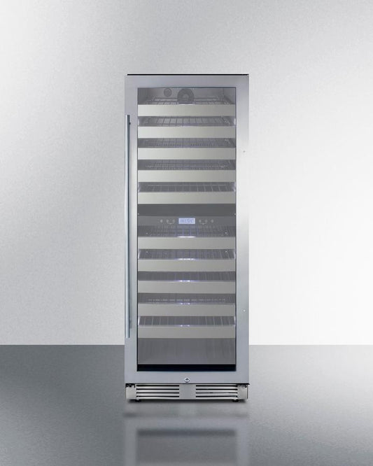 SUMMIT SWCP2116 Summit 24"" Wide Dual-zone Wine Cellar