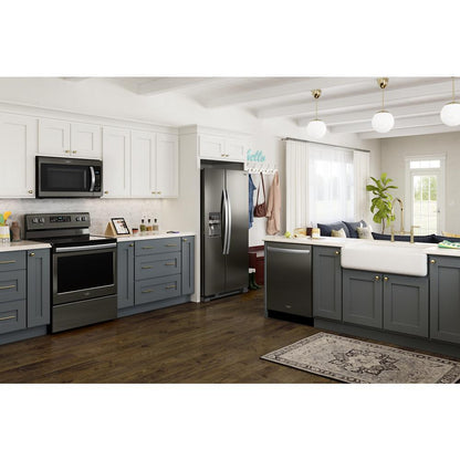 WHIRLPOOL WRS321SDHV Whirlpool 33-inch Wide Side-by-side Refrigerator - 21 Cu. Ft. - ...