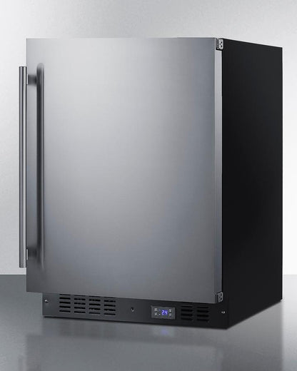 SUMMIT SCFF53BSSIM Frost-free Built-in Undercounter All-freezer for Residential Use, W...
