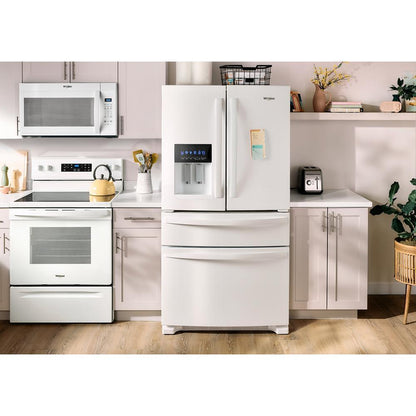 WHIRLPOOL WRMF3636RW Whirlpool 36-inch Wide French Door Bottom Mount Refrigerator