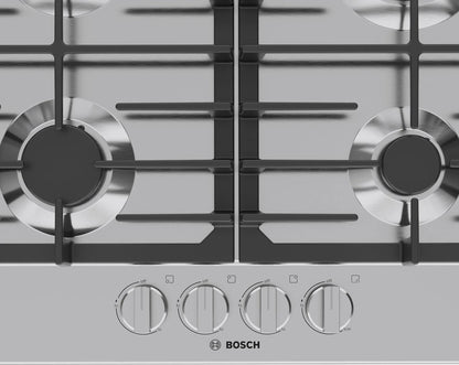 BOSCH NGM3450UC Bosch 300 Series Gas Cooktop Stainless Steel