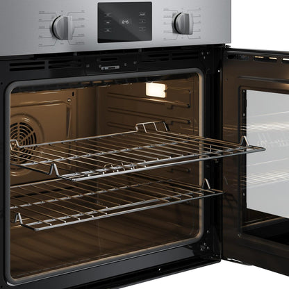 BOSCH HBL5455RUC 500 Series Single Wall Oven 30"" Right Sideopening Door, Stainless S...