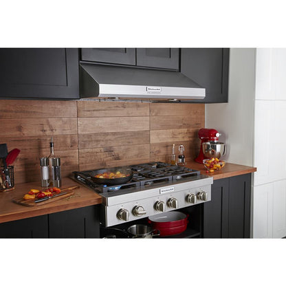 KITCHENAID KCGC506JSS Kitchenaid 36'' 6-burner Commercial-style Gas Rangetop - STAINLE...