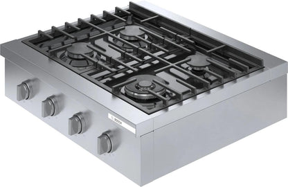 BOSCH RGM8058UC Bosch 800 Series Gas Rangetop 30'' Stainless Steel Rgm8058uc