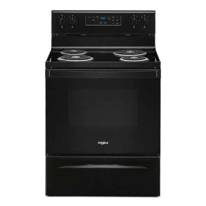 WHIRLPOOL WFC315S0JB 4.8 Cu. Ft. Whirlpool Electric Range With Keep Warm Setting