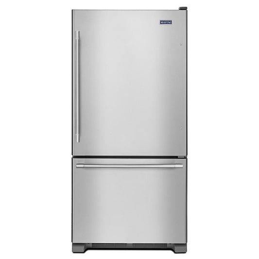 MAYTAG MBF2258FEZ Maytag 33-inch Wide French Door Refrigerator - 22 Cu. Ft. - FING...