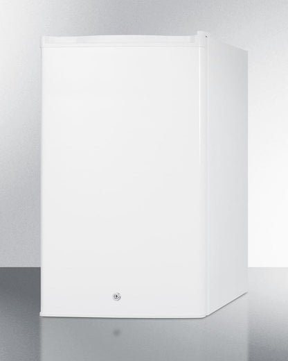 SUMMIT FF31L7 Commercially Approved Countertop All-refrigerator In White With DIG...