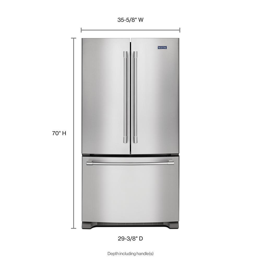 MAYTAG MFC2062FEZ Maytag 36- Inch Wide Counter Depth French Door Refrigerator - 20...