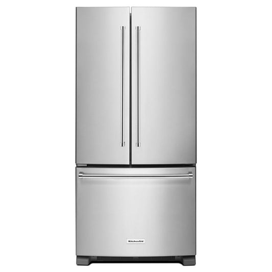 KITCHENAID KRFF302ESS Stainless Steel Kitchenaid 22 Cu. Ft. 33-inch Width Standard DEP...