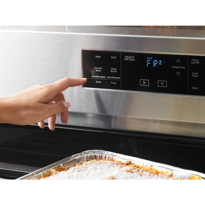 WHIRLPOOL WFG775H0HZ Whirlpool 30-inch,5.8 Cu Ft, Gas Freestanding Range With 5 Burners ...