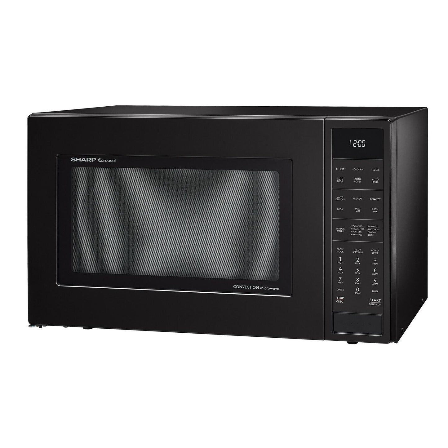 SHARP SMC1585BB Sharp Carousel Countertop Convection + Microwave Oven 1.5 Cu. Ft. 9...