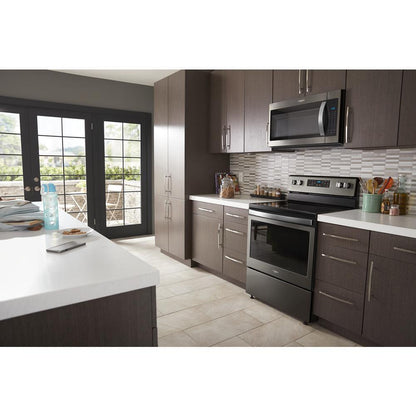 WHIRLPOOL WMH32519HV Whirlpool 1.9 Cu. Ft. Capacity Steam Microwave With Sensor COOKI...