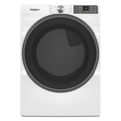 WHIRLPOOL WGD5720RW 7.4 Cu. Ft. Smart Front Load Energy Star Gas Dryer With Wrinkle ...