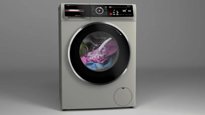 BOSCH WGB246AXUC Bosch 800 Series Compact Washer , Silver Inox Wgb246axuc