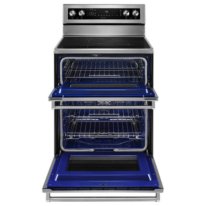 KITCHENAID KFED500ESS Stainless Steel Kitchenaid 30-inch 5 Burner Electric Double OVEN...