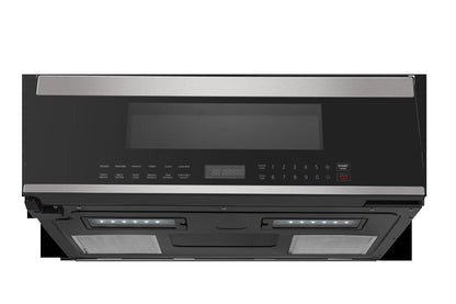 XO APPLIANCE XOOTR30LPS 30""w Otr 1000w 400cfm 1.2 Cu Ft - Low Profile Black Glass