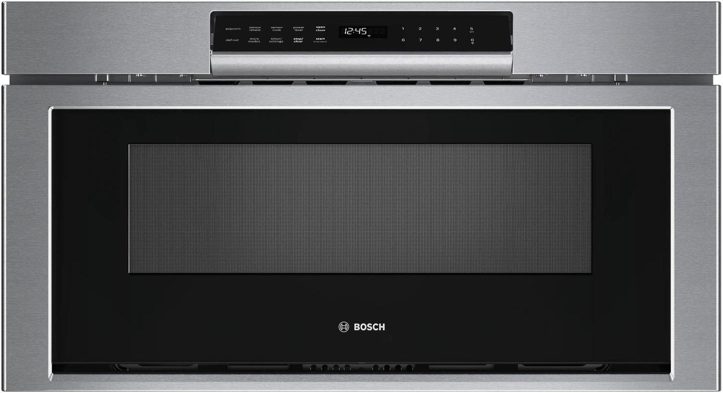 BOSCH HMD8054UC Bosch 800 Series Drawer Microwave 30"" Stainless Steel