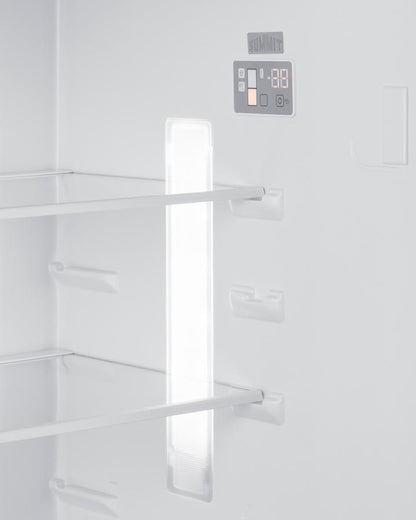 SUMMIT FF1514SSIM Summit 28"" Wide Top Mount Refrigerator-freezer With Icemaker
