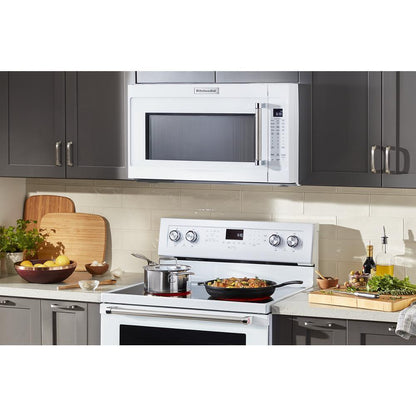 KITCHENAID KFEG500EWH White Kitchenaid 30-inch 5-element Electric Convection Range