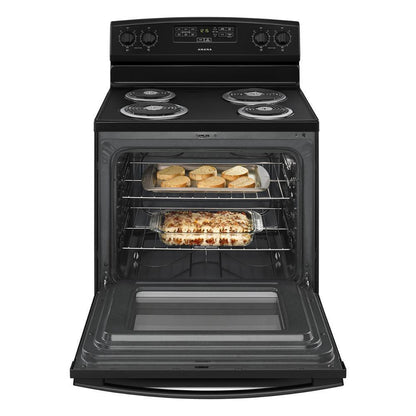 AMANA ACR4303MFB 30-inch Amana Electric Range With Bake Assist Temps - Black