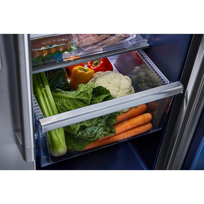 MAYTAG MRSF6636RZ 36-inch Wide Full-depth Side-by-side Refrigerator With Arctic Blue ...