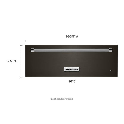 KITCHENAID KOWT107EBS 27'' Slow Cook Warming Drawer With Printshield Finish - Black S...