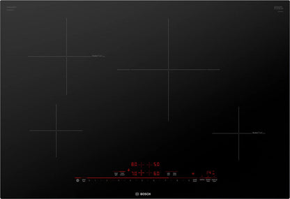 BOSCH NIT8060UC 800 Series Induction Cooktop 30'' Black, Surface Mount Without FRAM...