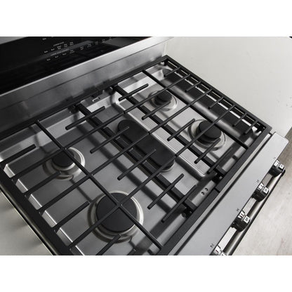 KITCHENAID KFDD500ESS Stainless Steel Kitchenaid 30-inch 5 Burner Dual Fuel Double OVE...