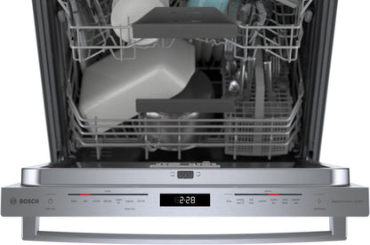 BOSCH SHX78B75UC Bosch 800 Series Dishwasher 24'' Stainless Steel Shx78b75uc