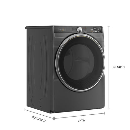 WHIRLPOOL WGD6720RU 7.4 Cu. Ft. Smart Front Load Energy Star Gas Dryer With Steam CA...