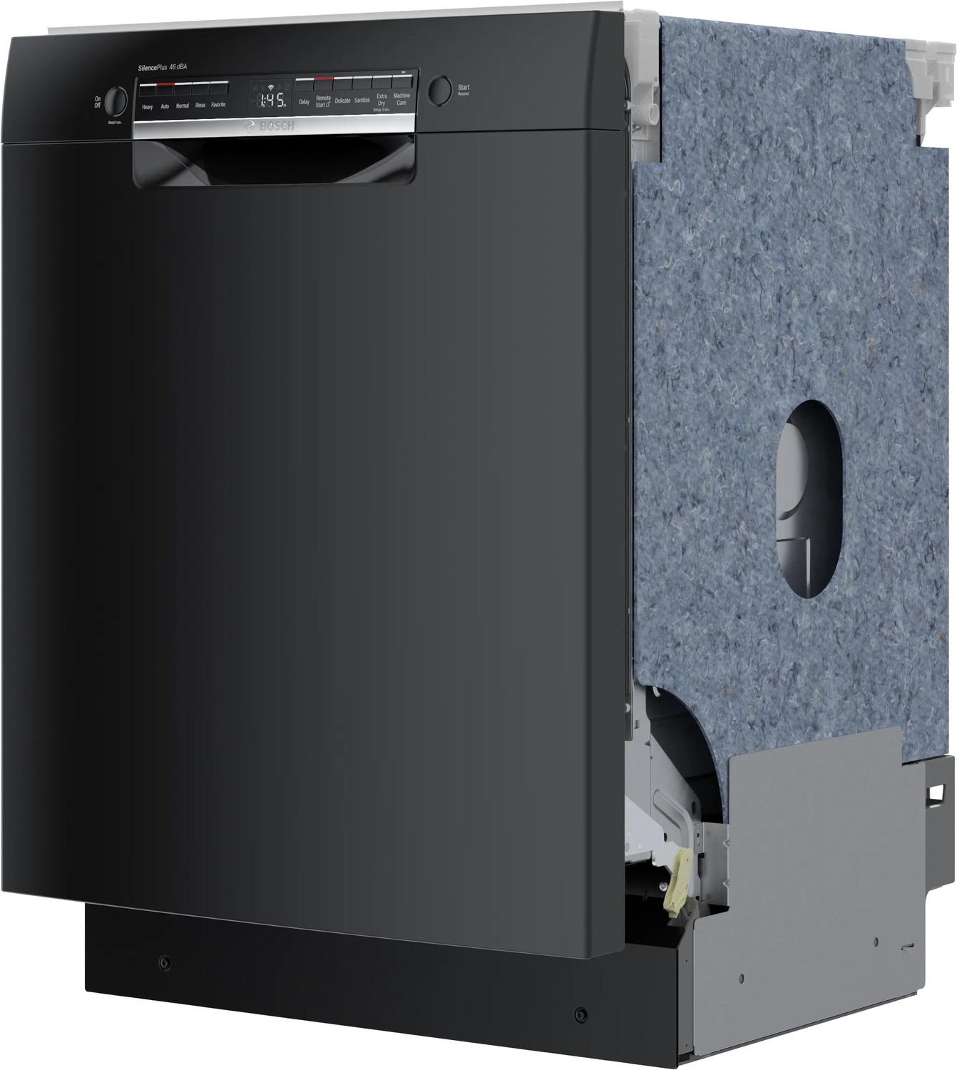 BOSCH SGE53C56UC Bosch 300 Series Dishwasher 24"" Black