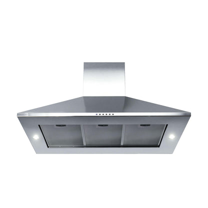 XO APPLIANCE XOBI36SC XO Appliance 36"" 600/395 Cfm Italian Made Island Range Hood Stainless