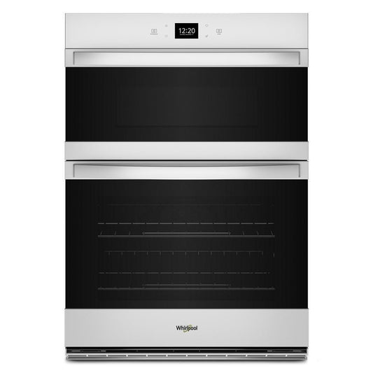 WHIRLPOOL WOEC5027LW &#xa;5.7 Total Cu. Ft. Combo Wall Oven With Air Fry When Connected
