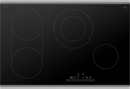 BOSCH NET8069SUC 800 Series Electric Cooktop 30'' Black, Surface Mount With Frame NE...
