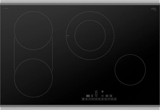 BOSCH NET8069SUC 800 Series Electric Cooktop 30'' Black, Surface Mount With Frame NE...