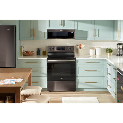 WHIRLPOOL WFES3330RV Whirlpool 30-inch Electric Range With Steam Clean