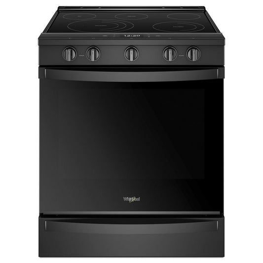 WHIRLPOOL WEE750H0HB Whirlpool 30-inch,6.4 Cu Ft, Electric Slide-in Range With 5 ELEMENT...
