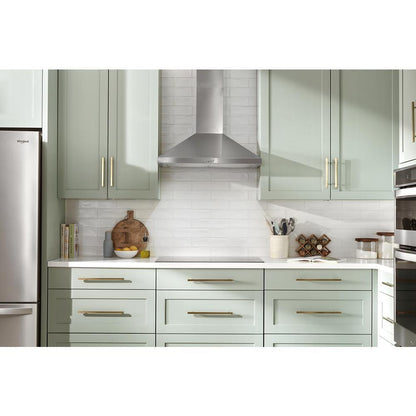 WHIRLPOOL WVW53UC6LS Whirlpool 36"" Chimney Wall Mount Range Hood