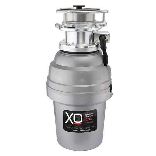 XO APPLIANCE XOD34PROBF XO Appliance 3/4 HP 3 Bolt Pro Mount , Batch Feed Disposals .