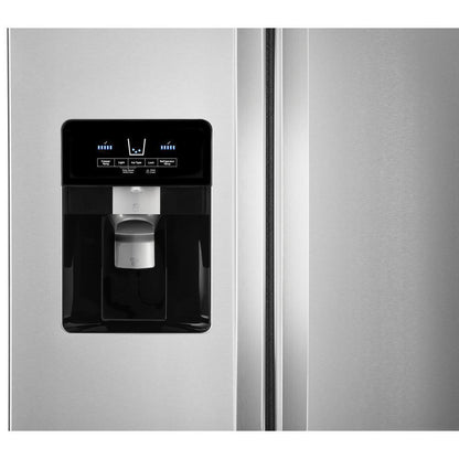 WHIRLPOOL WRS331SDHM Whirlpool 33-inch Wide Side-by-side Refrigerator - 21 Cu. Ft. - ...