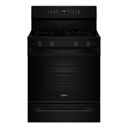 WHIRLPOOL WFES7530RB 30-inch Smart Electric Range With Air Cooking Technology, WIPECLEAN...