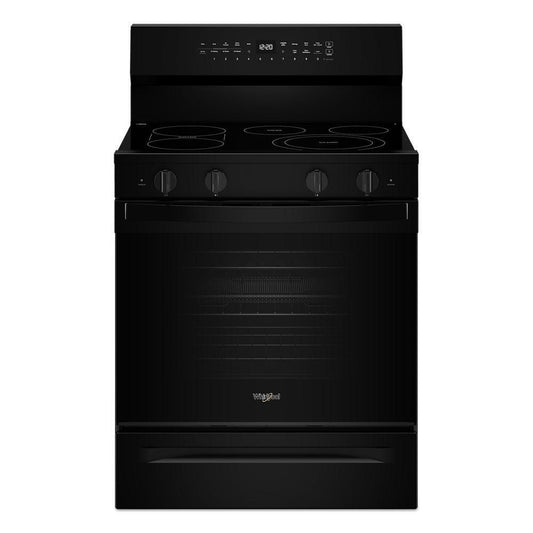 WHIRLPOOL WFES7530RB 30-inch Smart Electric Range With Air Cooking Technology, WIPECLEAN...