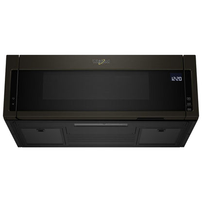 WHIRLPOOL WML75011HV Whirlpool 1.1 Cu. Ft. Low Profile Microwave Hood - Black Stainless