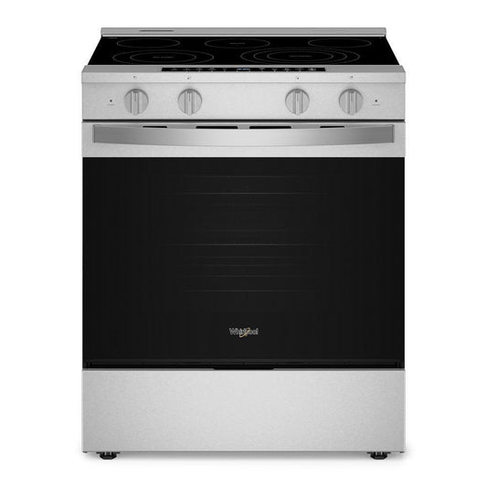 WHIRLPOOL WSES7530RZ 30-inch Smart Slide In Electric Range With Air Cooking Technology, ...